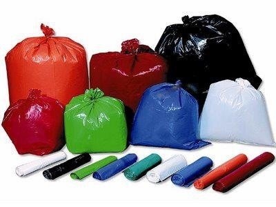 bolsas de basura en roll