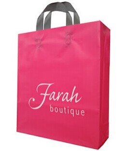 bolsas de plastico impresas asa de lazo